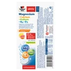 Abbildung der Produktverpackung Doppelherz aktiv Magnesium + Calcium + Kalium + B6 + D3 Seitenansicht links